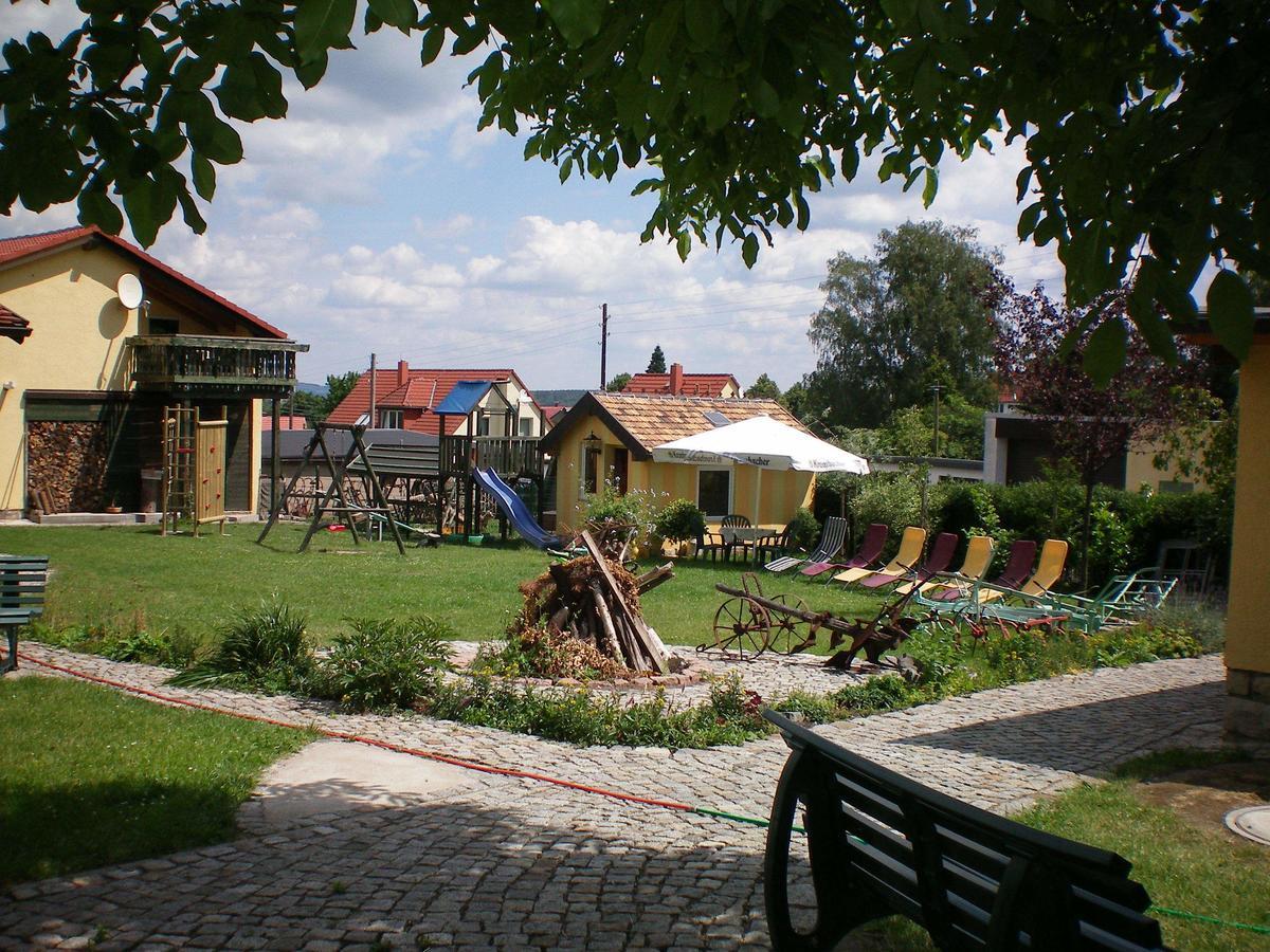 Landhotel Heidekrug Dohma Buitenkant foto